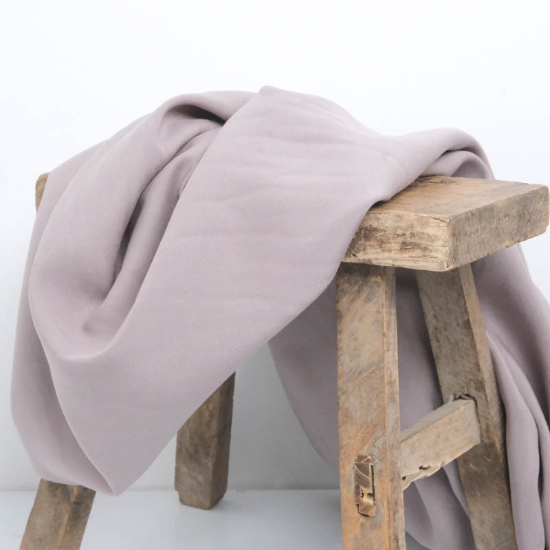 Tissu Viscose Alina Gris - Maison Klem